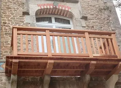 ossature bois maison La Baule-1