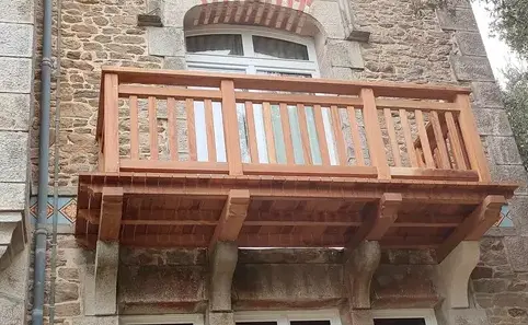 ossature bois maison Pornichet-3